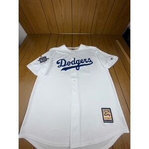 Majestic Dodgers Cooperstown Collection Jersey Jackie Robinson 42 L